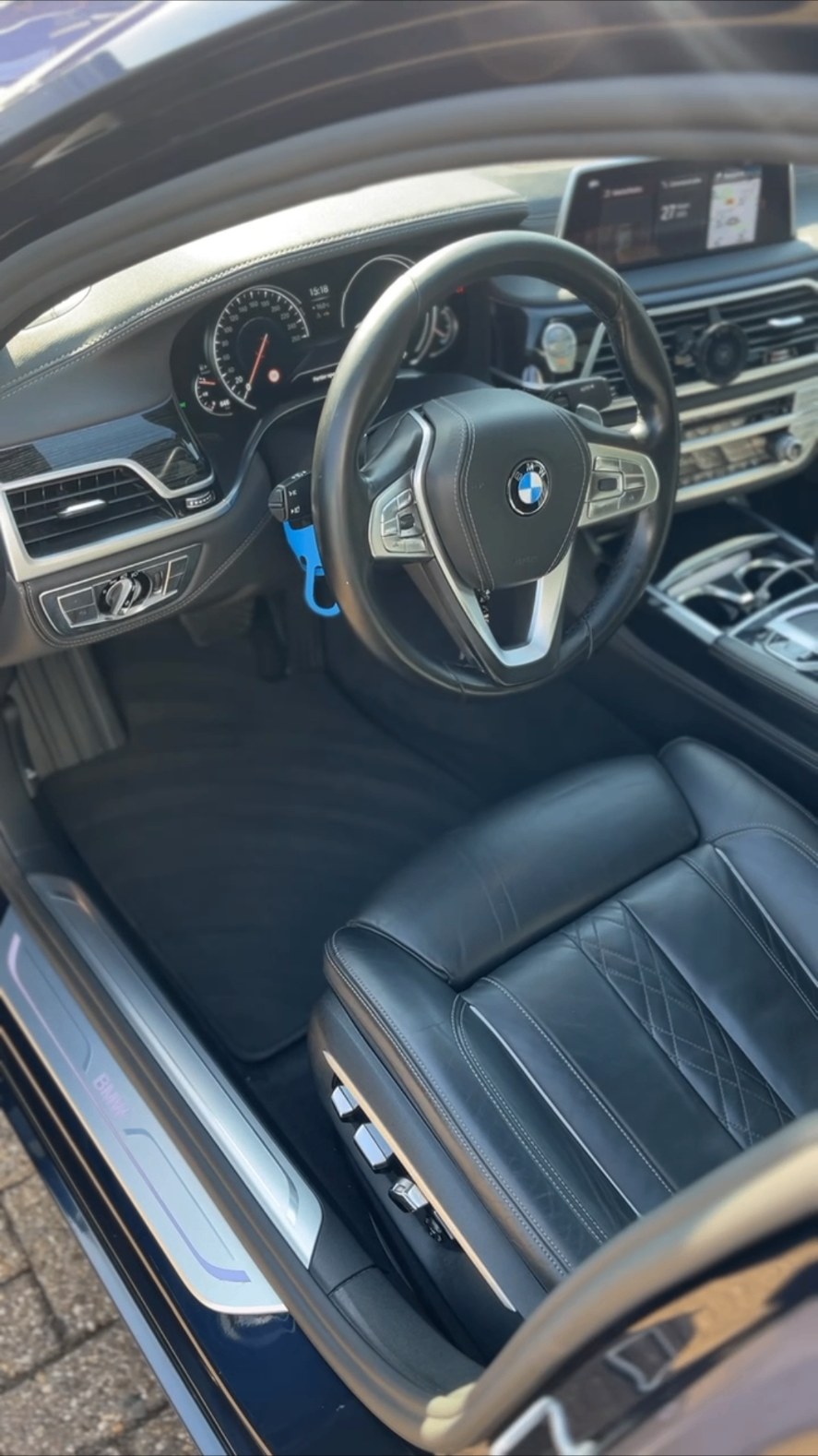 BMW 7-serie interieur dieptereiniging
