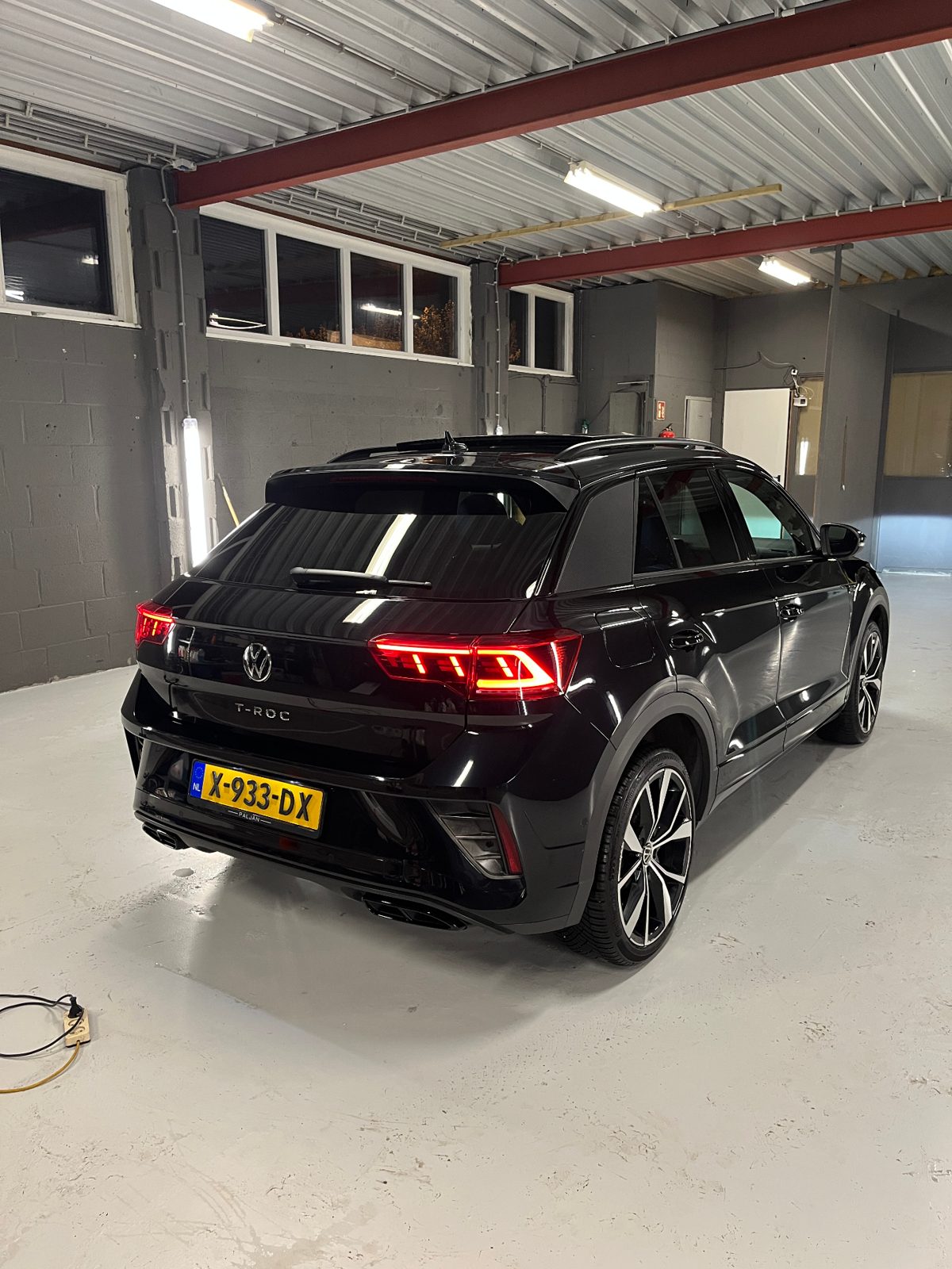 Volkswagen T-Roc na exterieur detailing